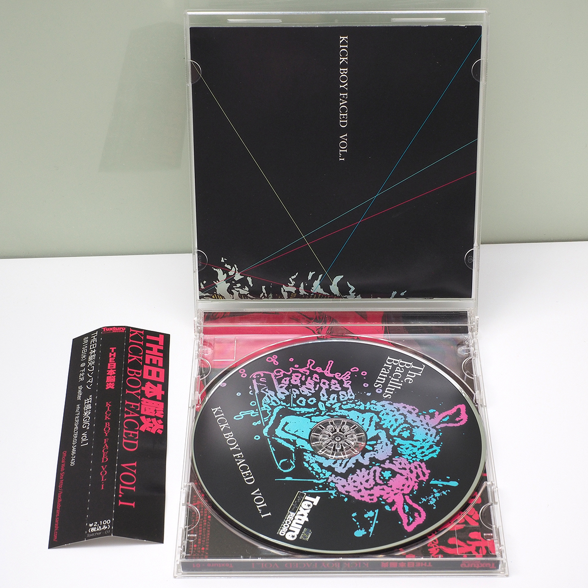 CD THE 日本脳炎 (BACILLUS BRAINS) / KICK BOY FACED VOL 1 (初回限定