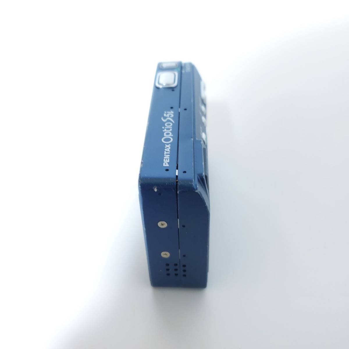 動作確認済】ペンタックス オプティオ PENTAX Optio S5i ブルー