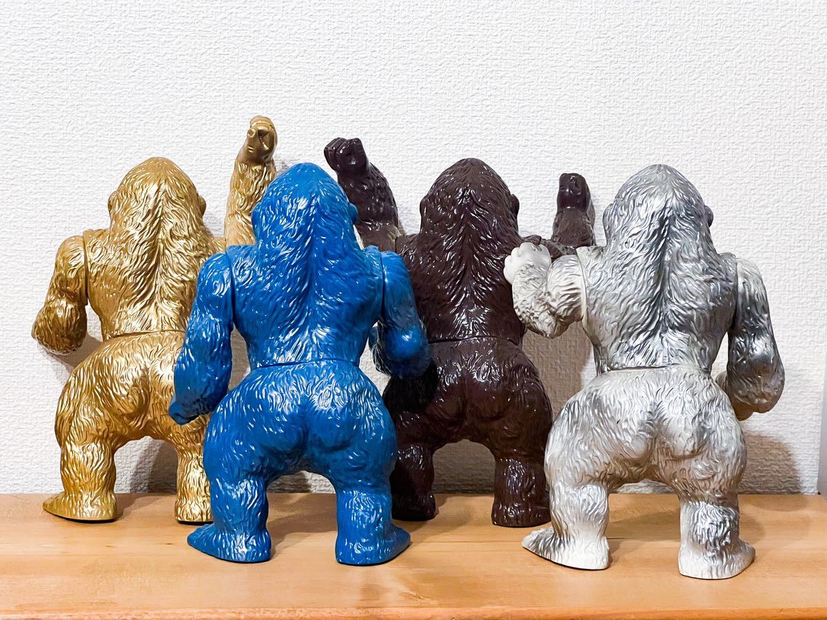 Yahoo!オークション - ジャイアントゴリラ マルサン 復刻 4体セット キ