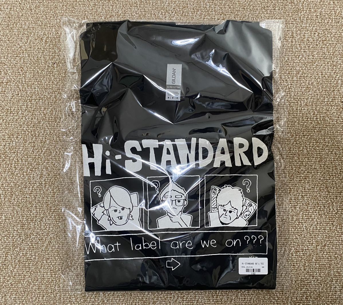 Mサイズ Hi-STANDARD 90 TEE ハイスタンダード Tシャツ ブラック