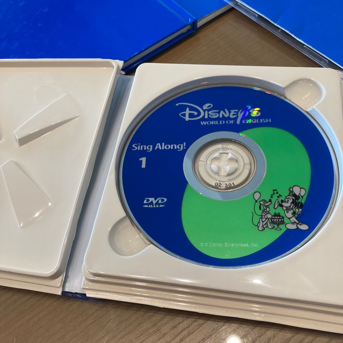 DWE ディズニー英語システム シングアロング 1 WORLD Family DVD CD