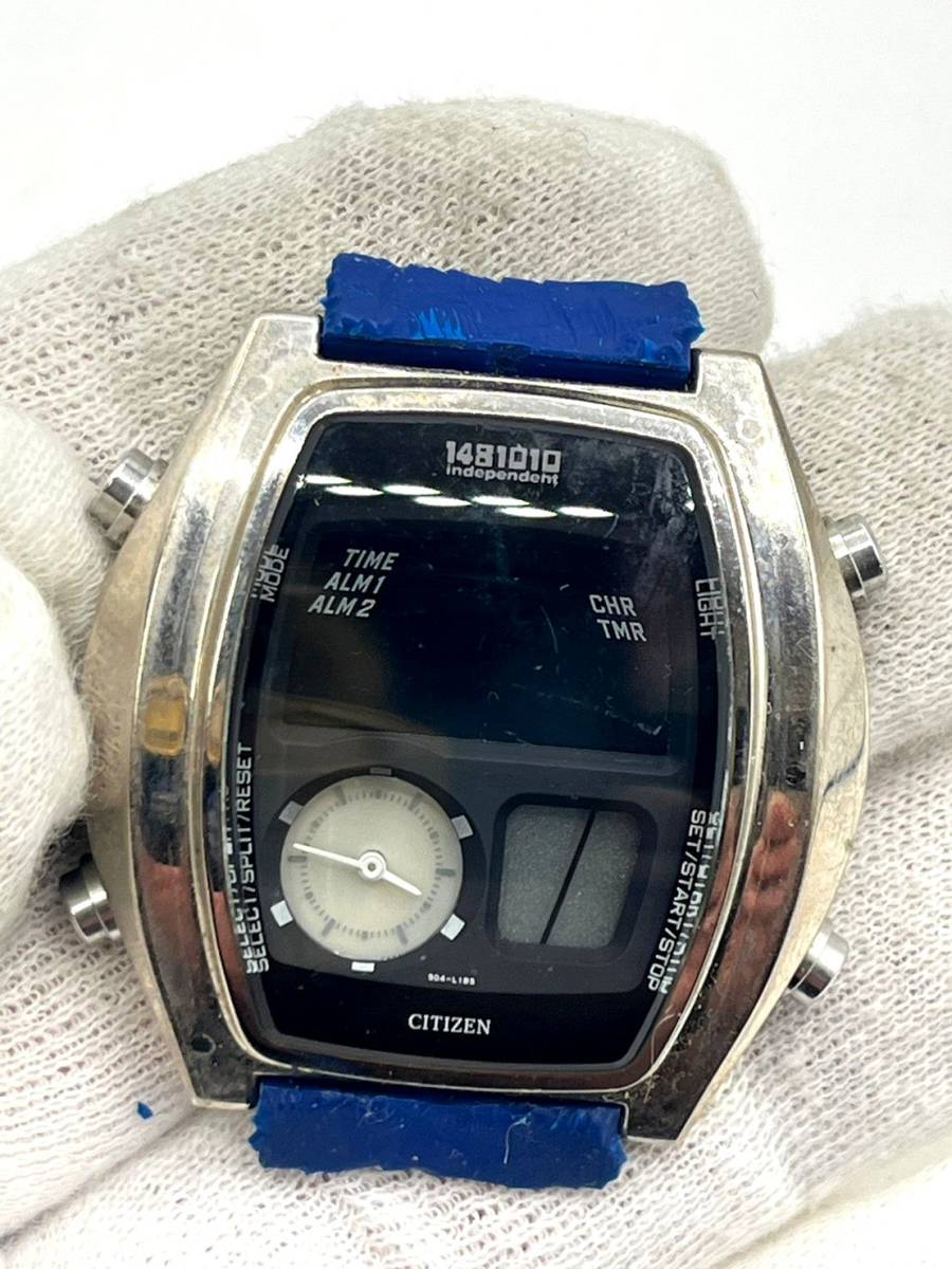 電池切れ/ジャンク】CITIZEN シチズン INDEPENDENT インディペンデント