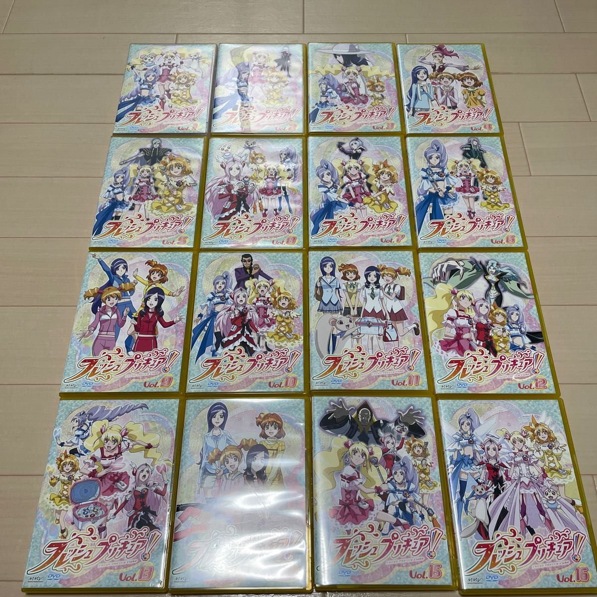 フレッシュプリキュア DVD 16巻セット 全巻｜Yahoo!フリマ（旧PayPay