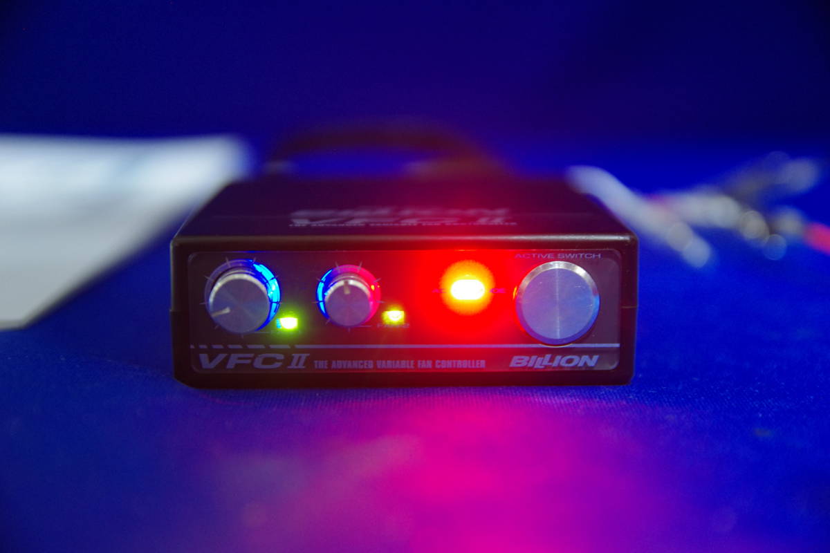 希少 ビリオン VFCⅡ ブラック 電動ファン コントローラー BILLION