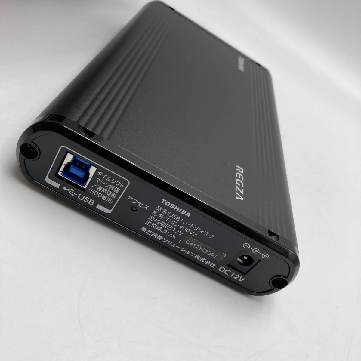 未検品】レグザ純正 USBハードディスク TOSHIBA REGZA THD-V3シリーズ
