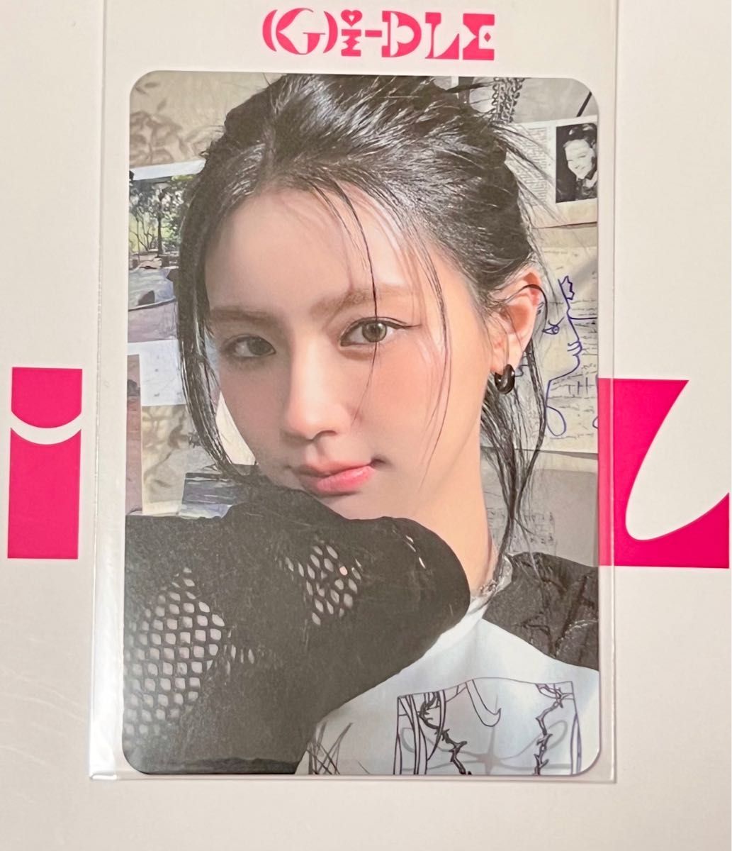 G)I-DLE ウギ サノク ミューバン 公開放送 トレカ G)I-DLE ウギ サノク