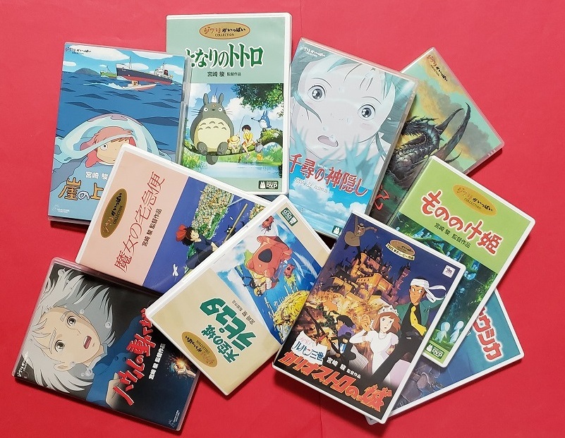ジブリ となりのトトロ 魔女の宅急便 もののけ姫 天空の城ラピュタ