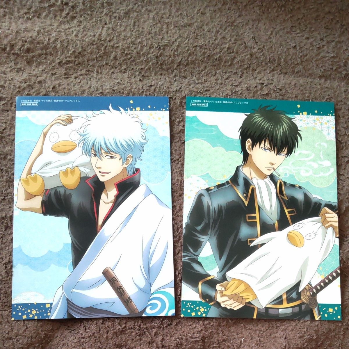 銀魂 ドンキホーテ ポストカード イラストカード 銀時 土方｜Yahoo