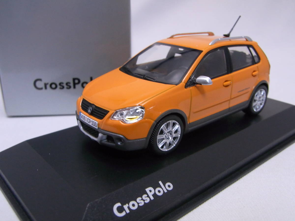 Yahoo!オークション - ディーラー特注 VW Cross Polo オレンジ 1/43【