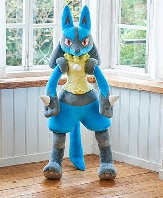 等身大ルカリオぬいぐるみ ポケモンセンター受注生産品｜Yahoo!フリマ