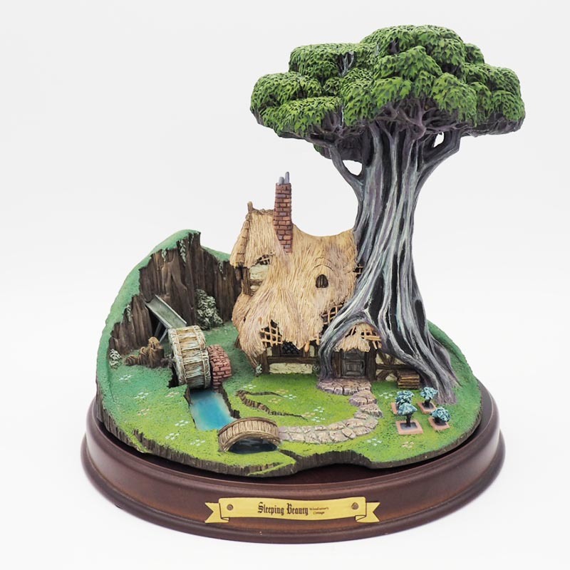 WDCC 眠れる森の美女 Sleeping Beauty 森の中の家 藁の家 Woodcutter's