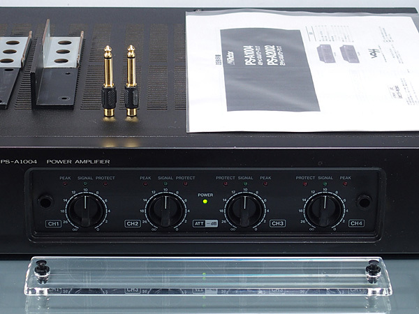 Victor VOSS PS-A1004 power amplifier 100W×4ch conversion plug