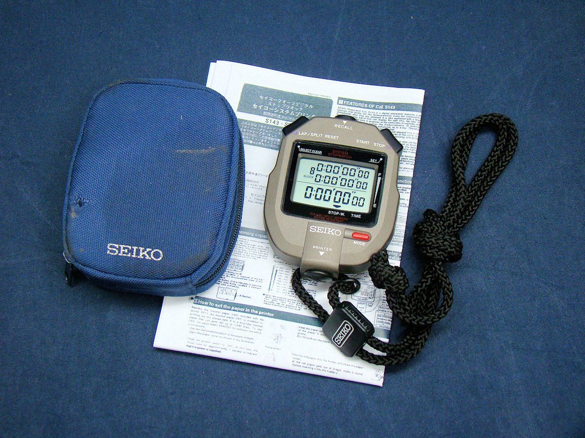 Yahoo!オークション - SEIKO セイコー SVAS011 ストップウォッチ セイ