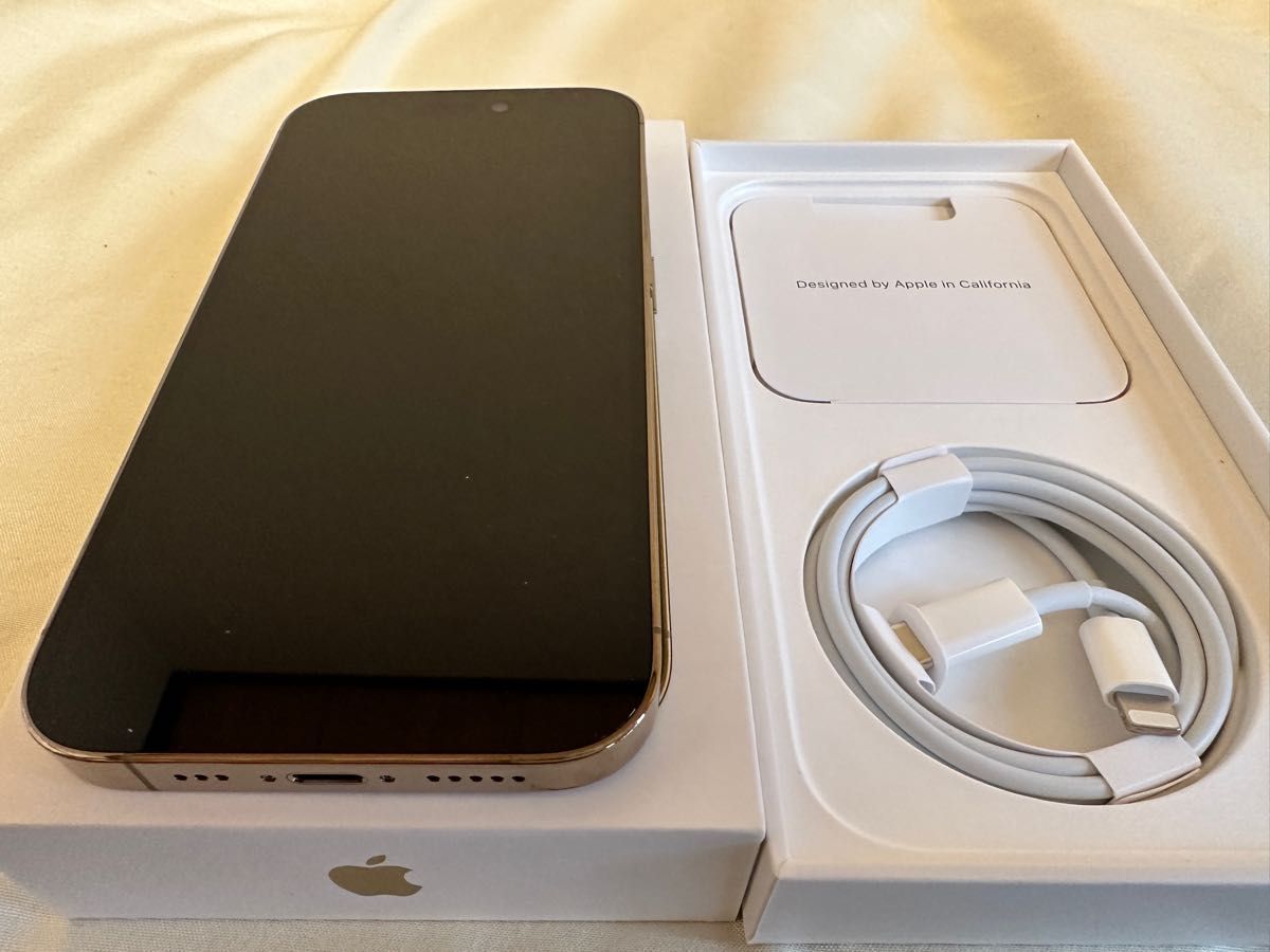 iPhone 14 Pro 128GB ゴールド 美品 国内版SIMフリー｜Yahoo!フリマ