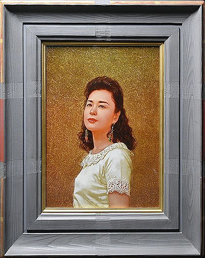 Yahoo!オークション - 【 辻 真砂「秋天」油彩 サイン入 F4号 額装・箱