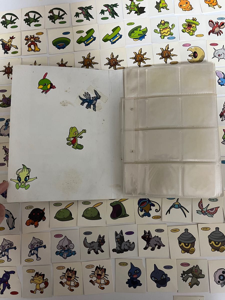 ポケモンパン デコキャラシール 450枚以上 ファイル付き ポケモン