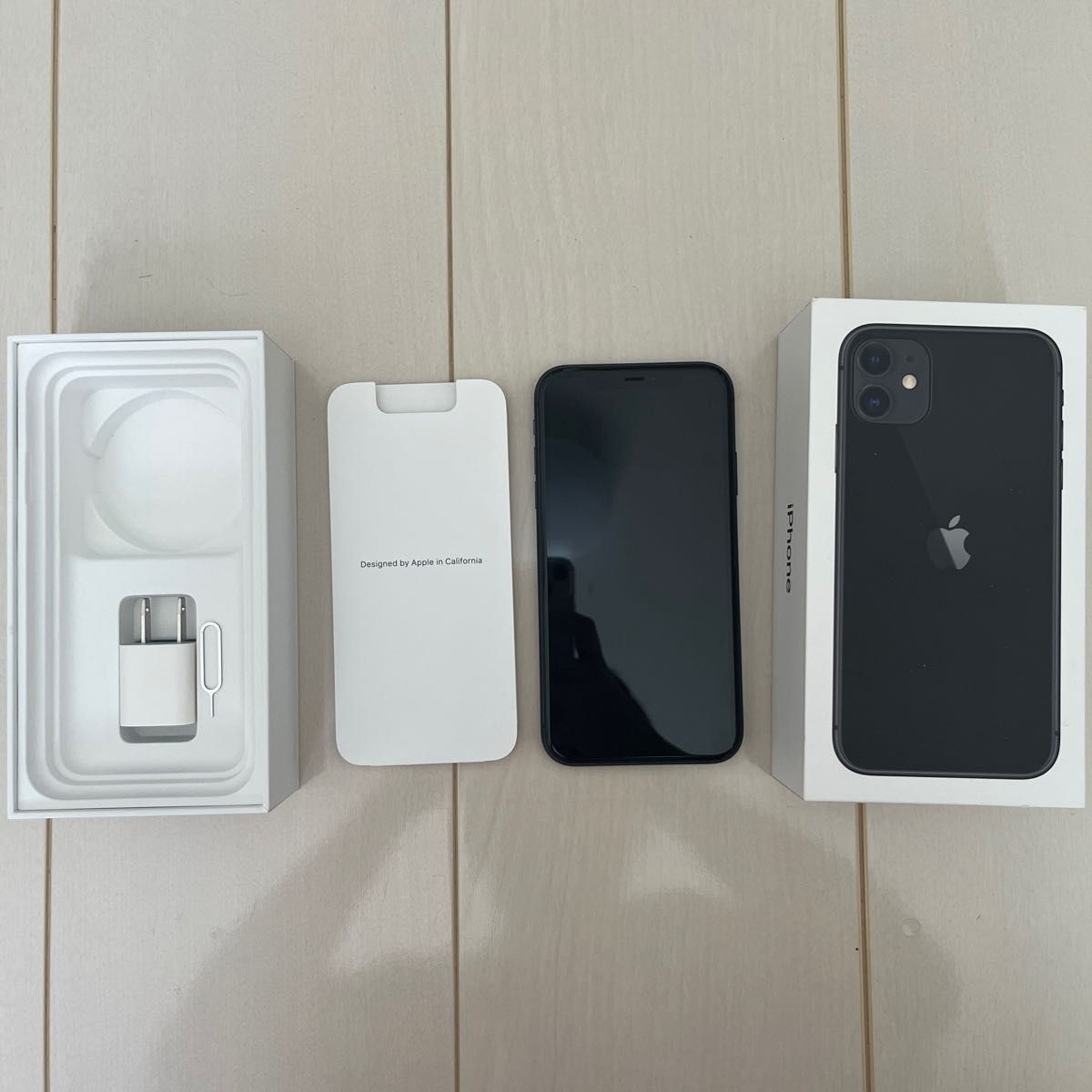 超美品］iPhone 11 ブラック 128GB SIMフリー Apple 本体 外傷一切なし