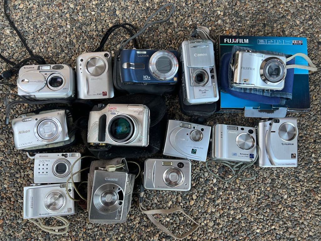 Yahoo!オークション - 中古 コンパクトデジタルカメラ 14点 セット［ジ
