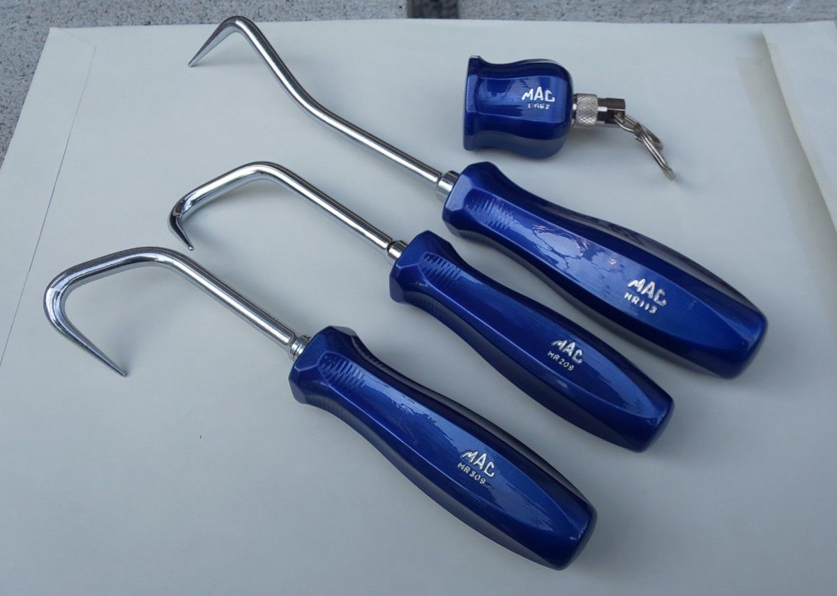 マックツール ホースリムーバー3本(キーホルダーおまけ付き) 青色