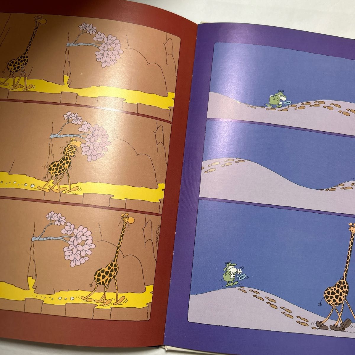 LE GIRAFFE Guillermo Mordillo ギレルモ・マルディロ 洋書 絵本