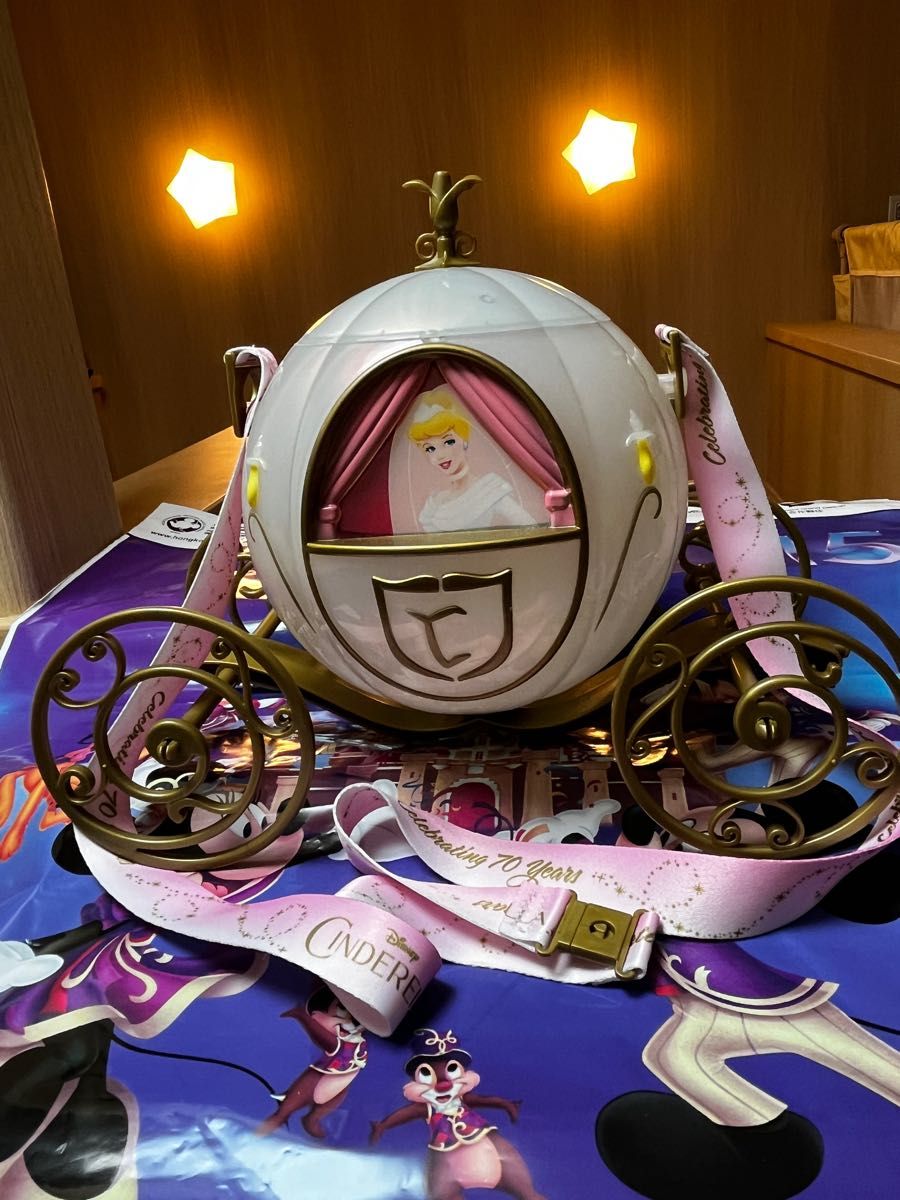 香港ディズニー シンデレラ馬車ポップコーンバケット｜Yahoo!フリマ