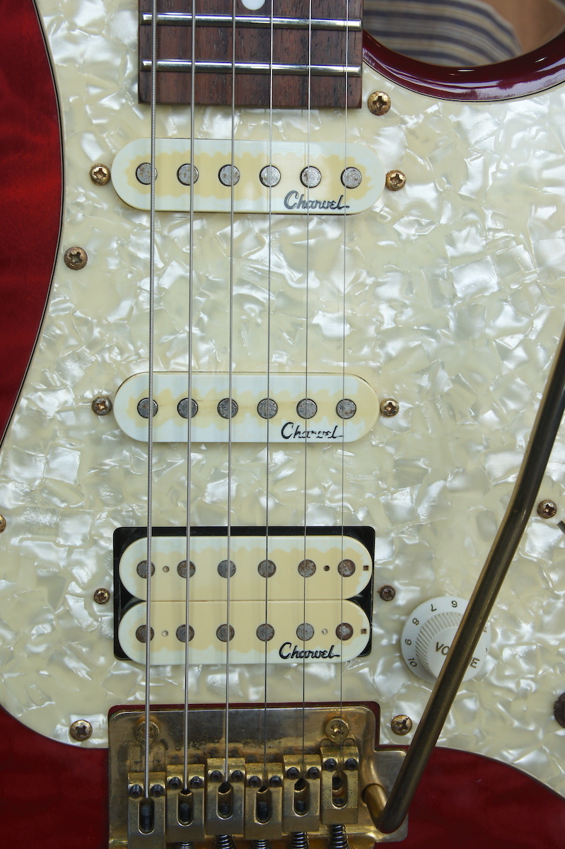 送料込 メンテ済 90年代 Charvel Refinement R-U38 SSH コイルタップ 2