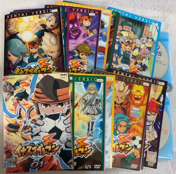 イナズマイレブン 全32巻 レンタル版DVD｜Yahoo!フリマ（旧PayPayフリマ）