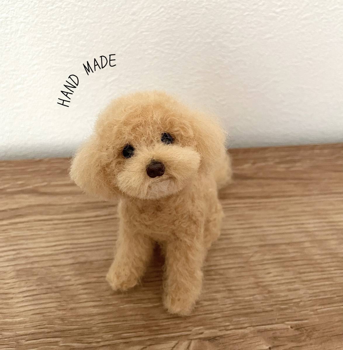 Yahoo!オークション - ハンドメイド 羊毛フェルト マルプー MIX犬 犬