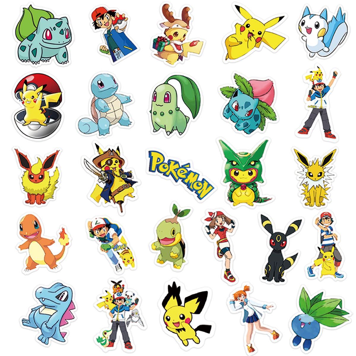 forポケモン シール 50枚 forポケモン ステッカー防水ステッカーDIY