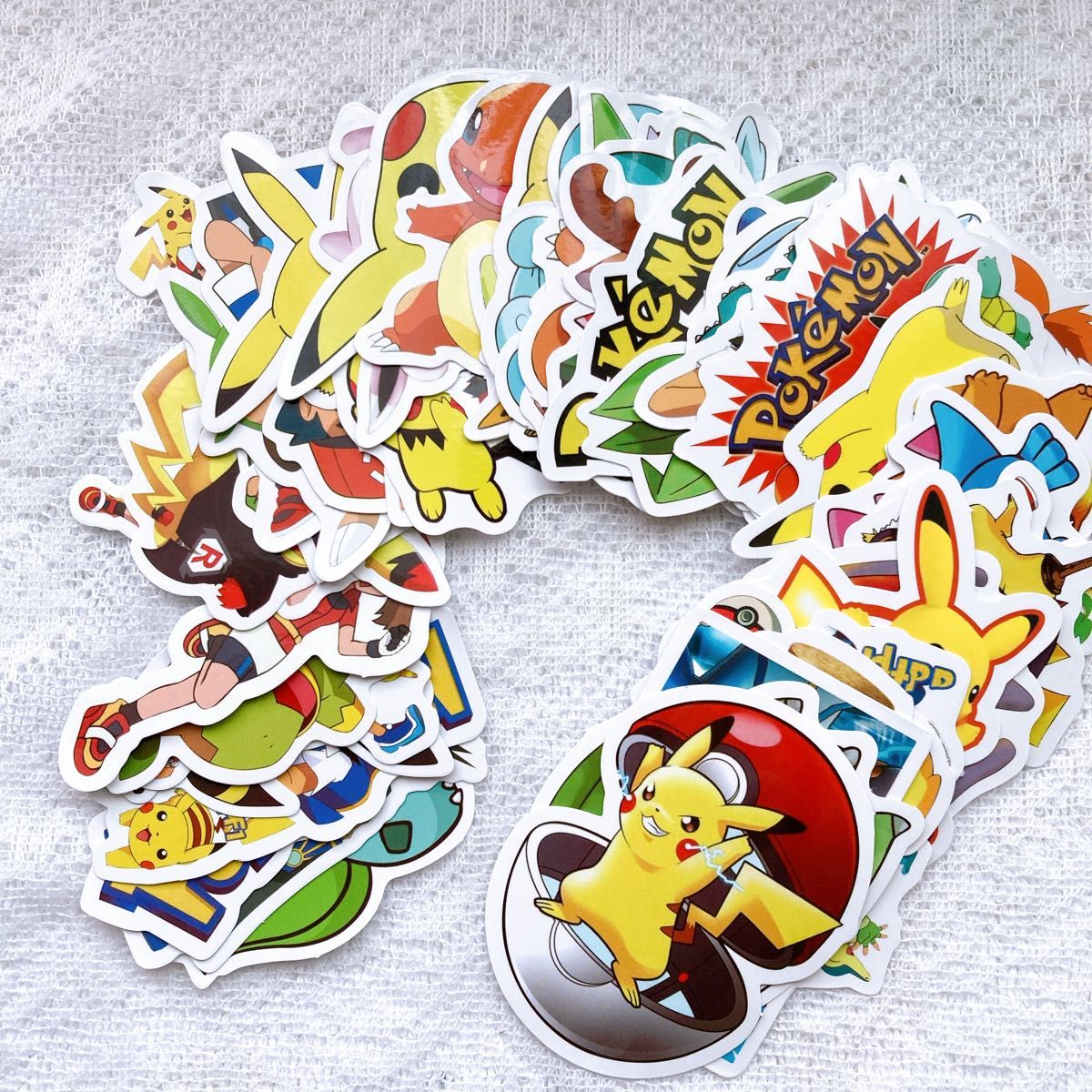 forポケモン シール 50枚 forポケモン ステッカー防水ステッカーDIY