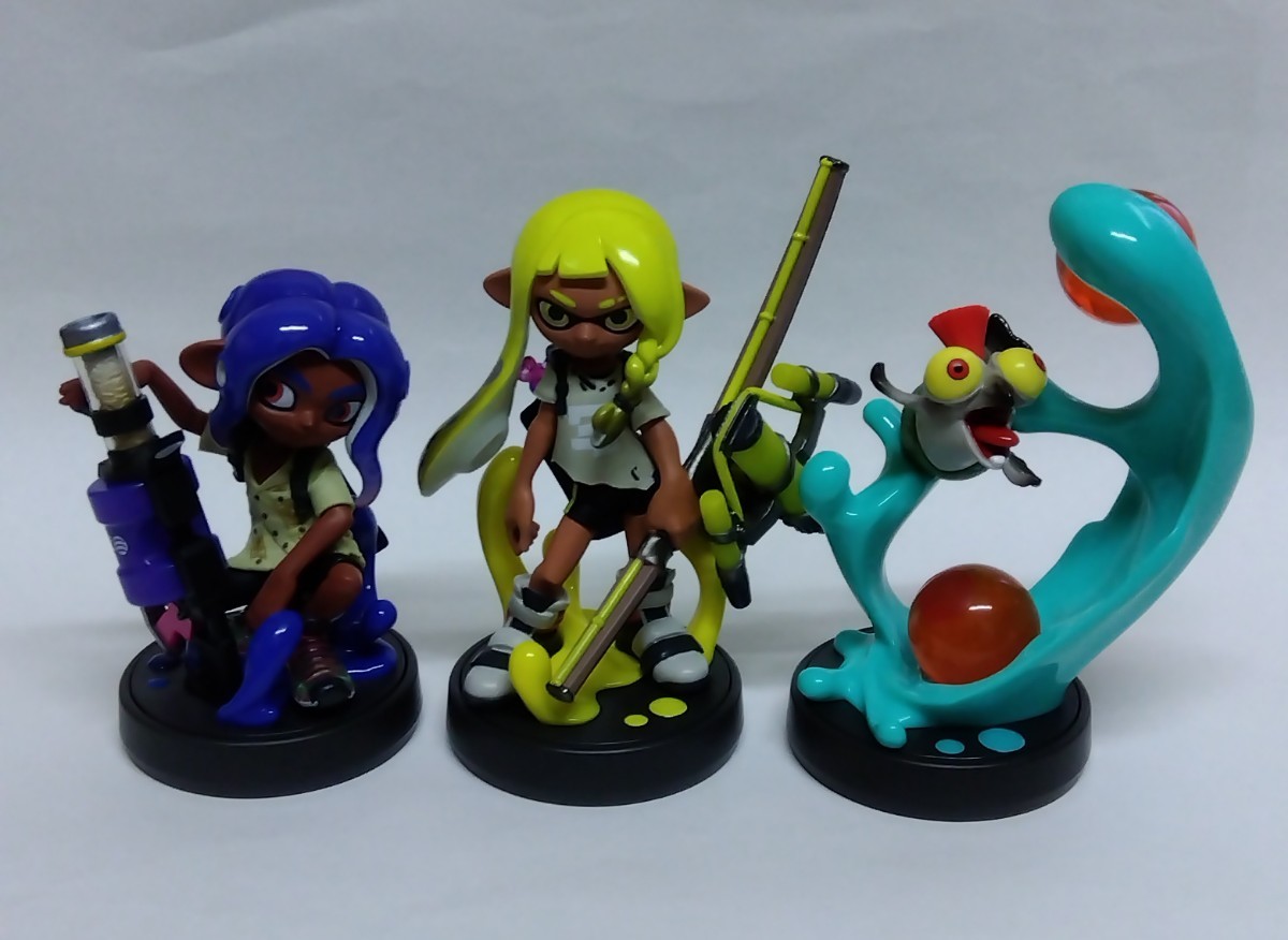 amiibo スプラトゥーンアミーボ 16種類セット｜Yahoo!フリマ（旧PayPay