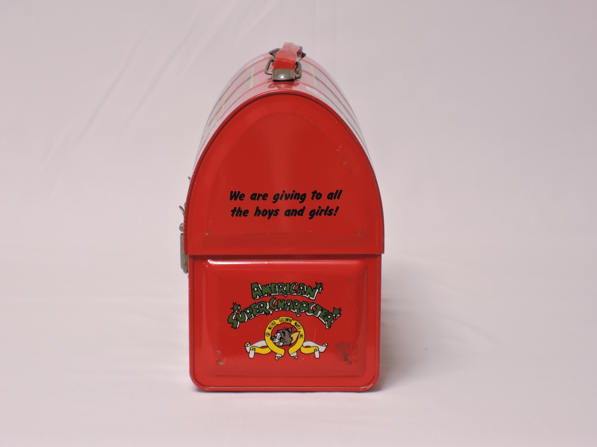 Yahoo!オークション - レトロ トムとジェリー ブリキ 缶 ランチボック