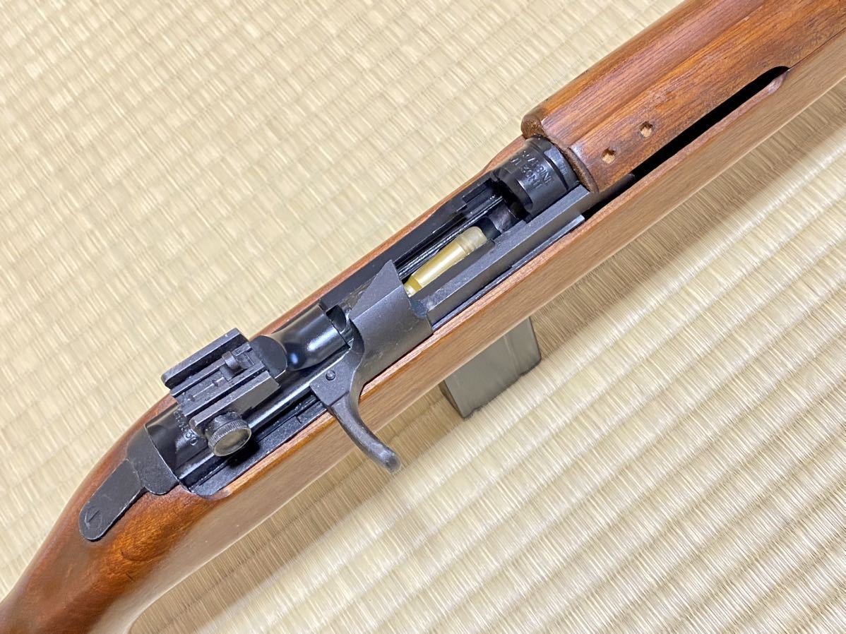 送料無料 マルシン M1 カービン 排莢式 エアコッキング エアガン 木製