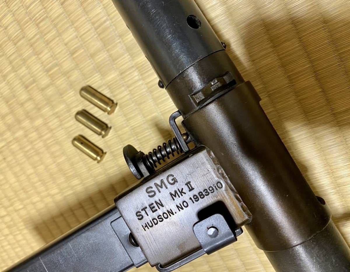 送料無料 未発火 完動美品 HUDSON ハドソン STEN MK-II 金属 モデル