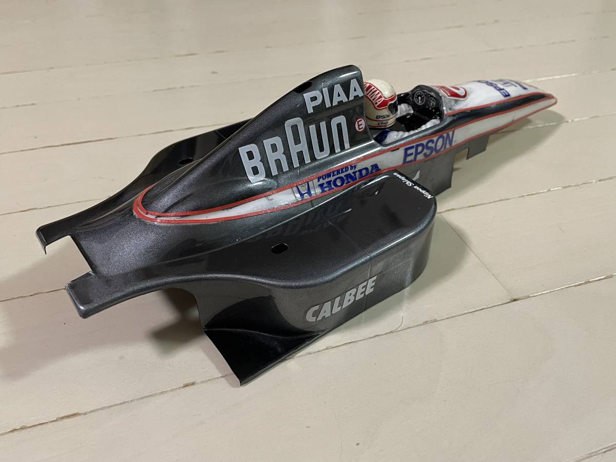 タミヤ F101用 ティレル020 中嶋 悟仕様 ボディ(フロント&リアウイング