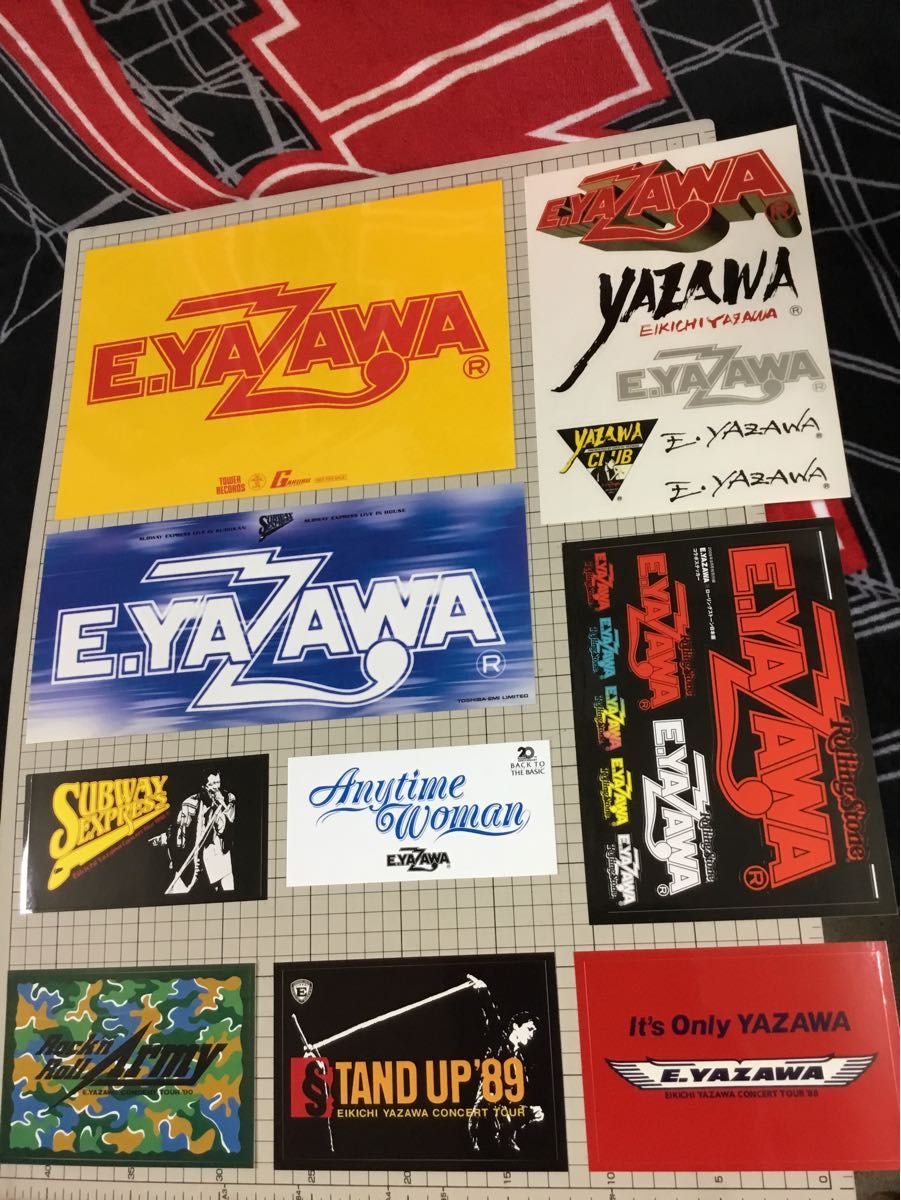 矢沢永吉 ステッカー9種セット｜Yahoo!フリマ（旧PayPayフリマ）