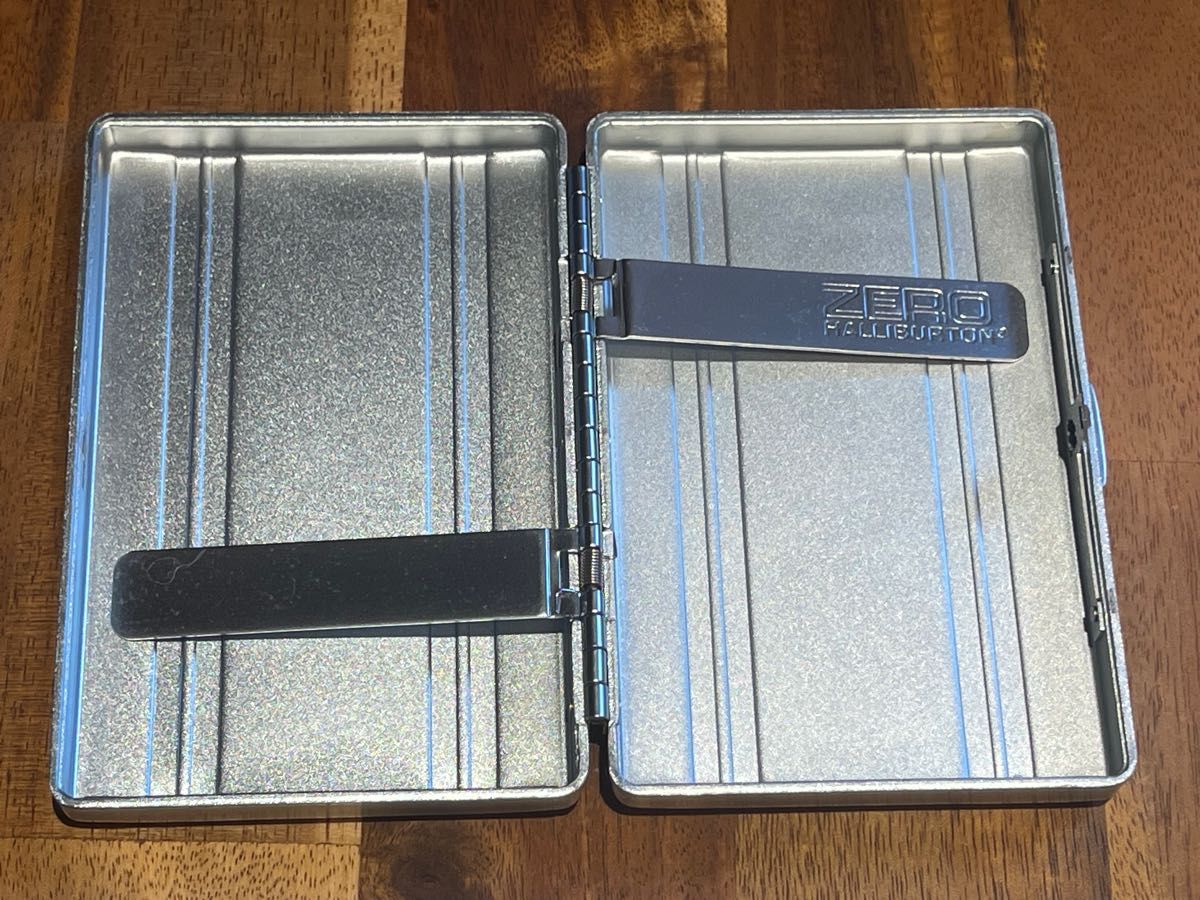 木箱ケース入 ZERO HALLIBURTON ゼロハリ アルミ アタッシュケース型