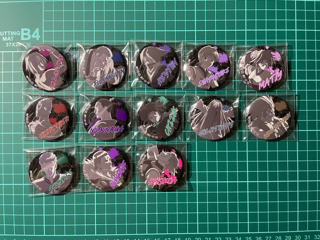 ハンターハンター アベイル コラボ バッジ 幻影旅団 全13種 コンプ