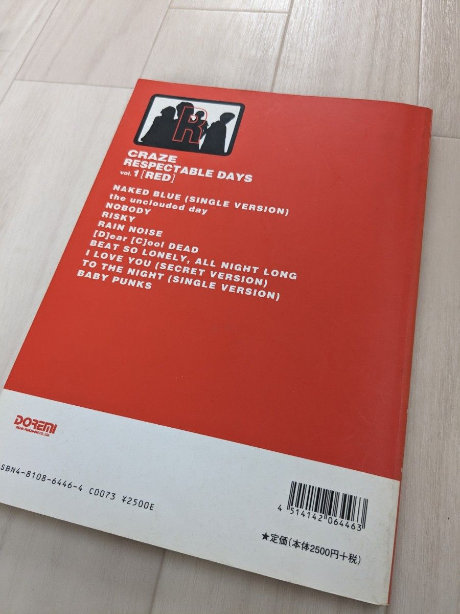 CRAZE RESPECTABLE DAY RED クレイズ バンドスコア｜Yahoo!フリマ（旧