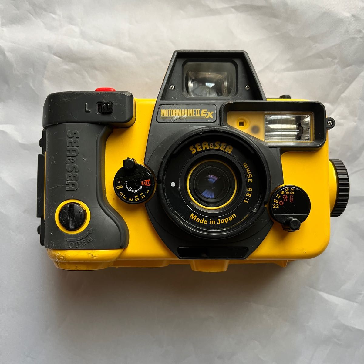 水中カメラ SEA&SEA モーターマリンII EX 簡易動作確認済 motormarine