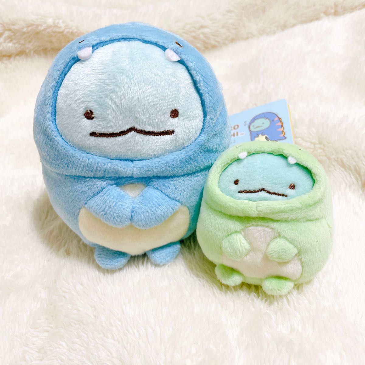 すみっコぐらし あつめて ぬいぐるみ きょうりゅうごっこ とかげ