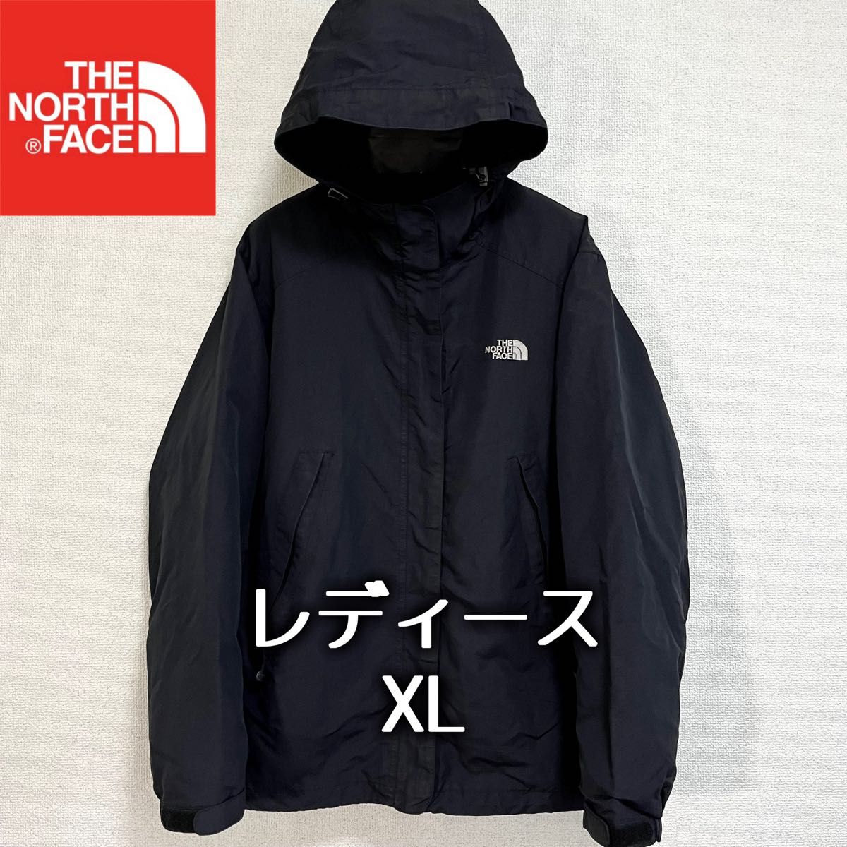 良品人気 ノースフェイス マウンテンパーカー レディースXL ブラック