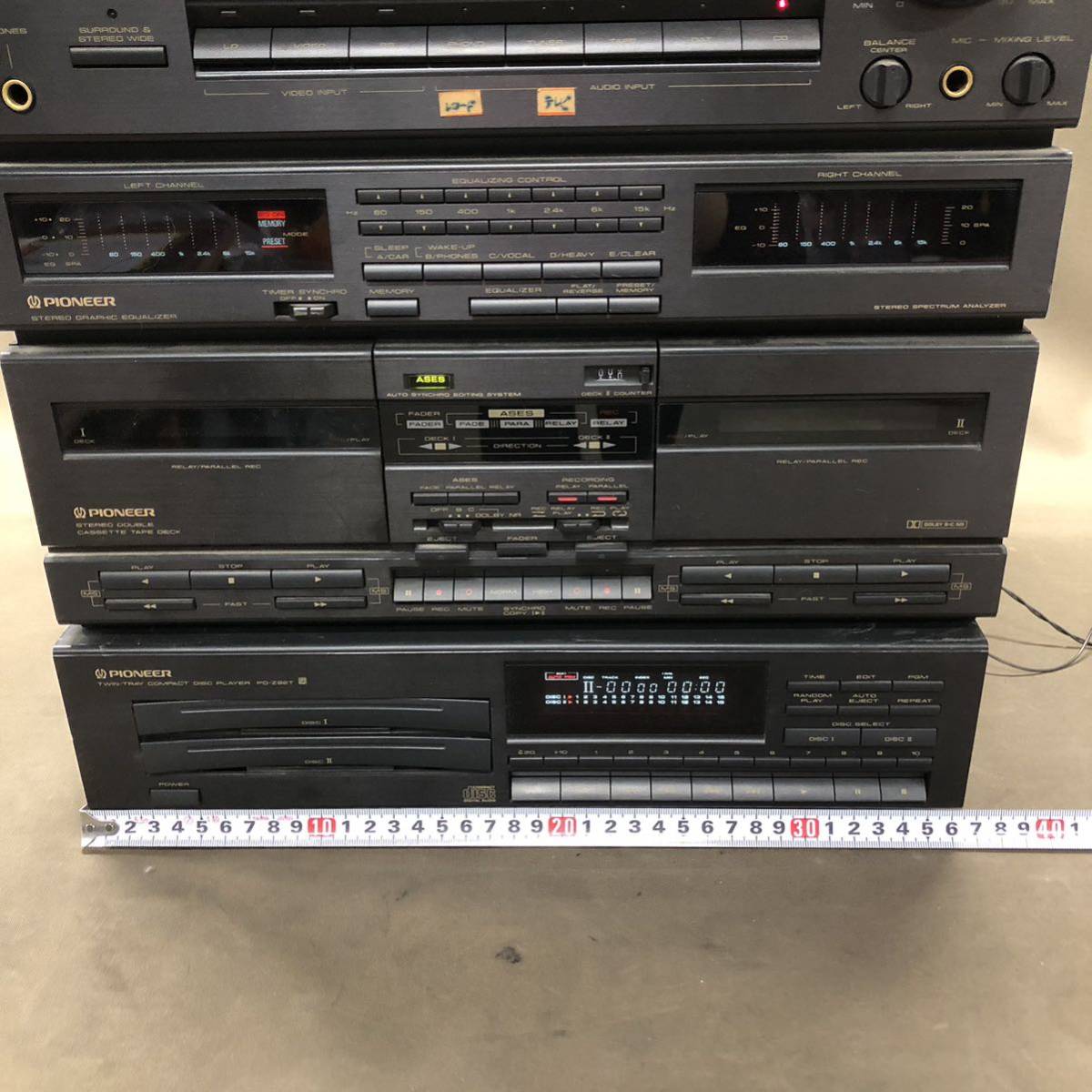 Yahoo!オークション - B83[ PIONEER RX-Z92V PD-Z92] コンポ パイオニ