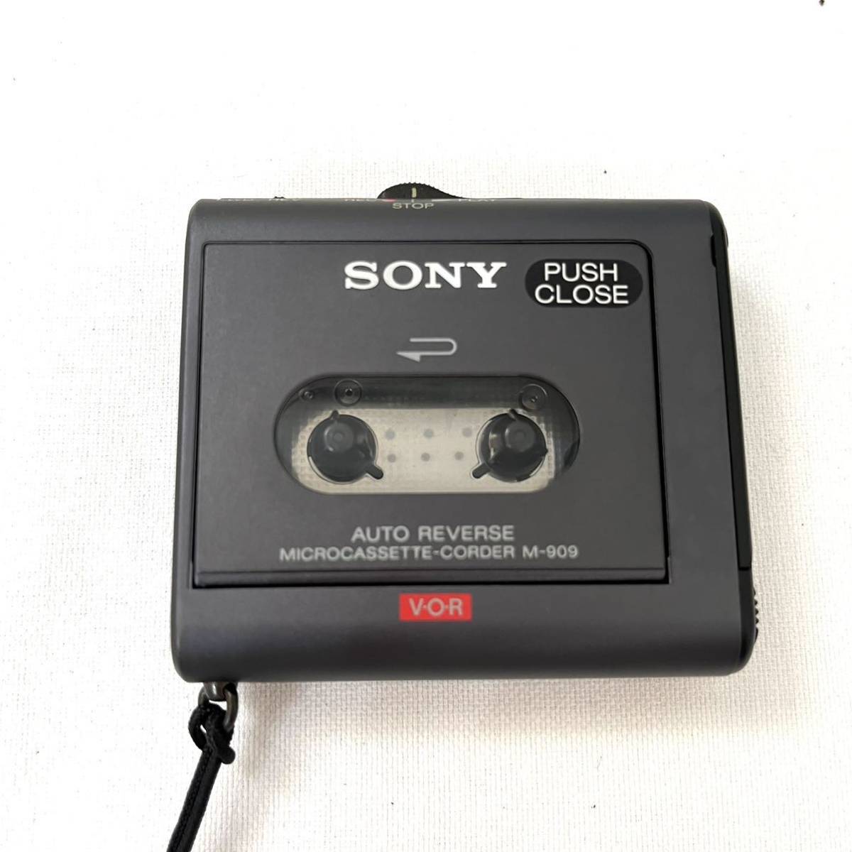 SONY ソニー マイクロカセットレコーダー M-909 MICR OCASSETTE-CORDER