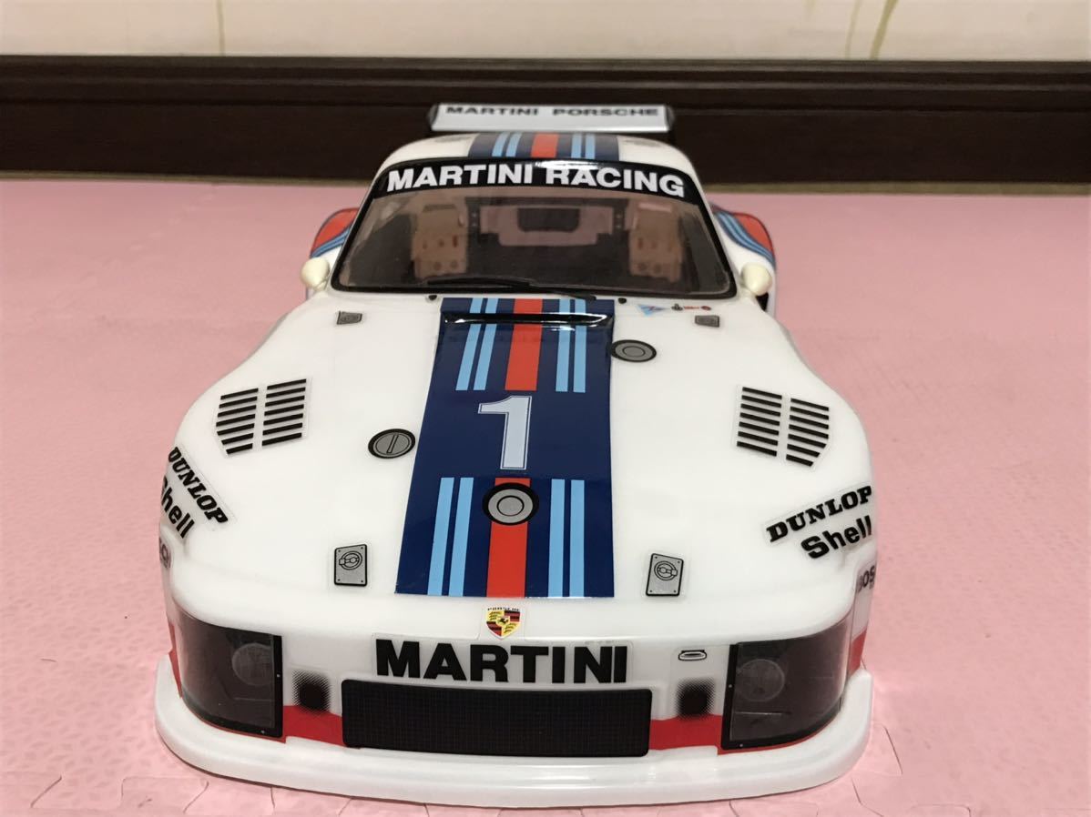 送料無料 1/12 ポルシェ 935 マルティーニ レーシングカー ラジコン