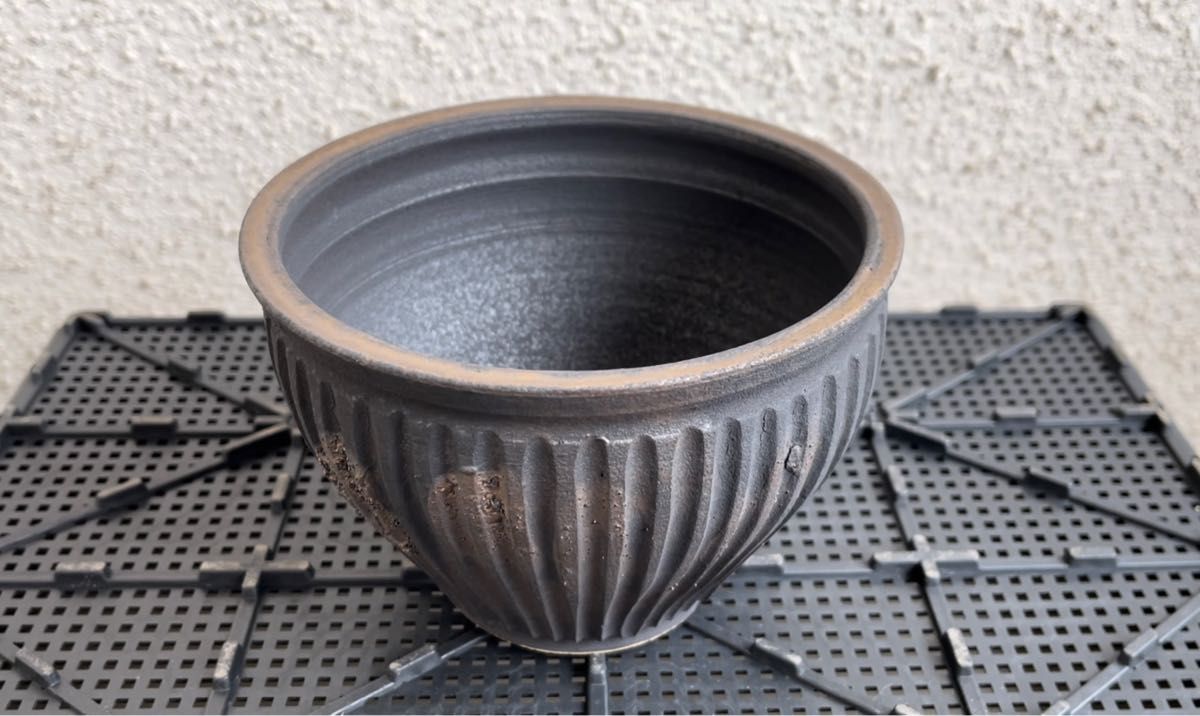 池田 佐一郎さんのsaipots 陶器鉢 シノギ 丸型｜Yahoo!フリマ（旧