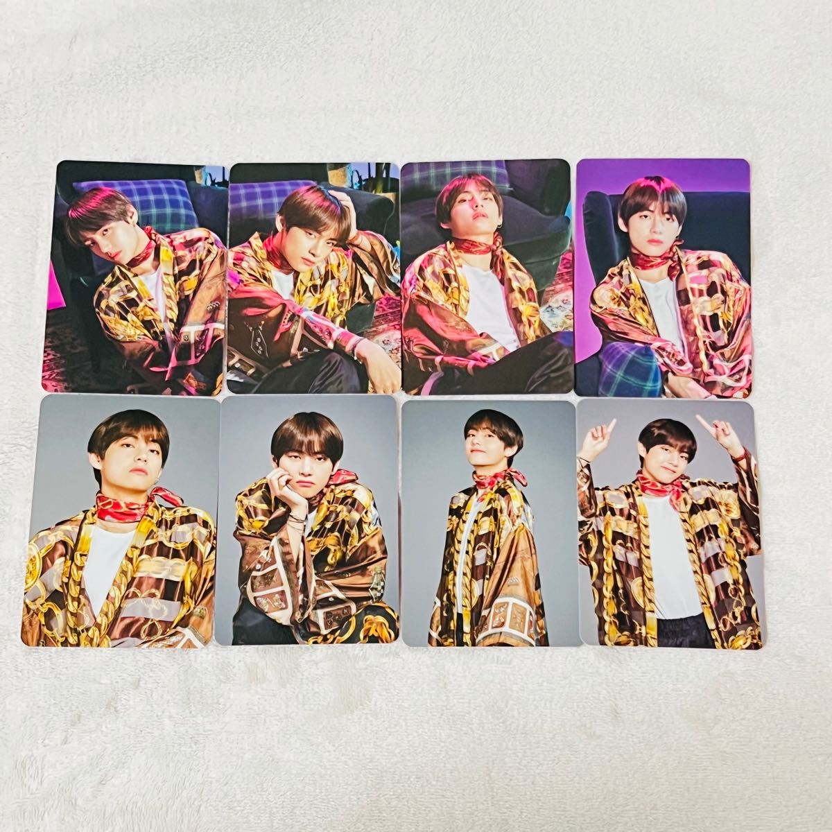 BTS 防弾少年団 マジックショップ ミニフォト テテ V コンプ 8枚セット