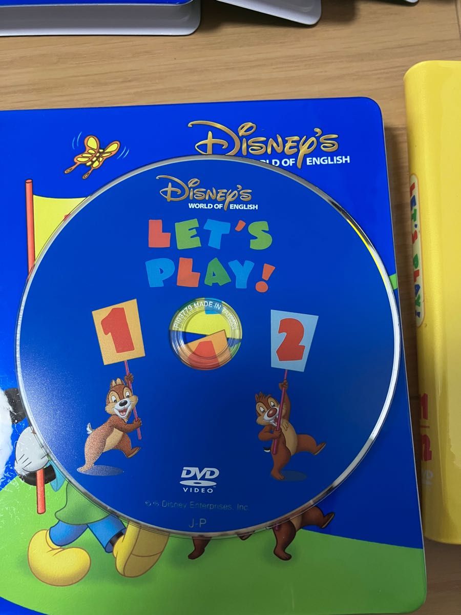 ディズニー英語システム DWE レッツプレイDVD ガイド付き 字幕