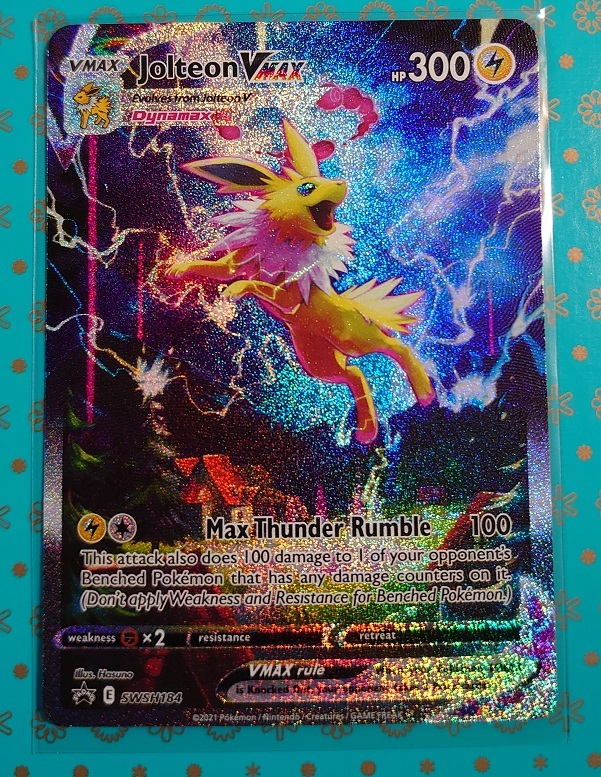 ポケカ 英語版 正規品 サンダースVmax SA ポケモンカード 海外版