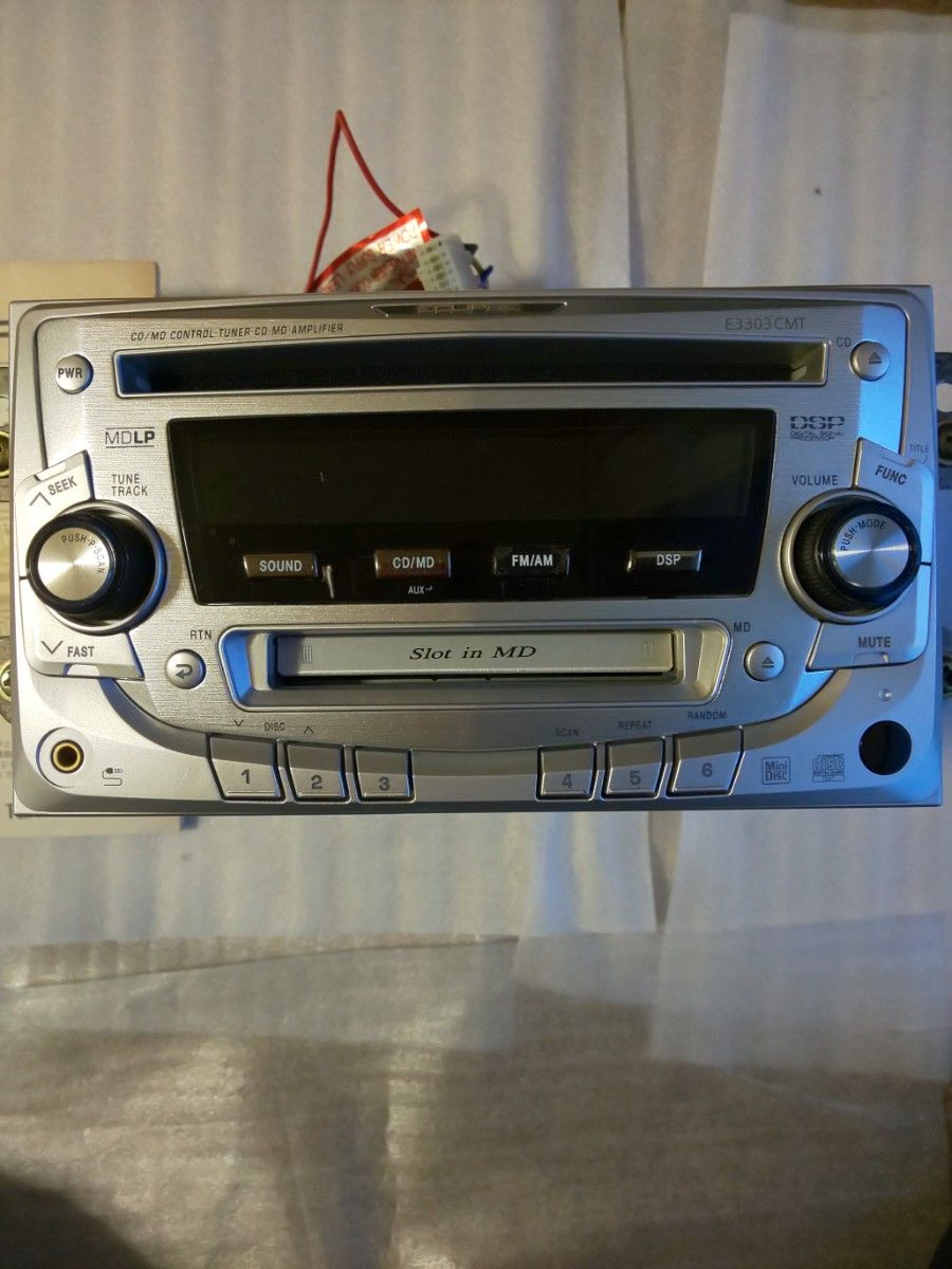 ECLIPSE（イクリプス）E3303CMT CD/MDデッキ AUX対応 ECLIPSE